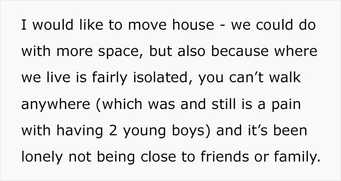 Wife Is Upset Her Husband Refused To Move To A Bigger Home, Get Nicer Cars, And Go On Better Holidays After His Raise Wife Is Upset Her Husband Refused To Move To A Bigger Home, Get Nicer Cars, And Go On Better Holidays After His Raise