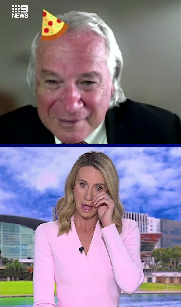 People Are Cracking Up At This Cute Interview Guest Accidentally Changing His Background And Filter From Goofy To Goofier People Are Cracking Up At This Cute Interview Guest Accidentally Changing His Background And Filter From Goofy To Goofier