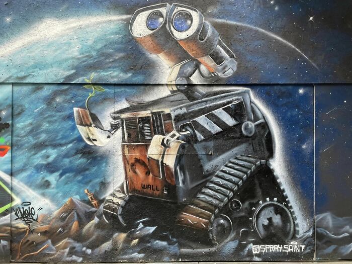 Wall:e In Plymouth UK