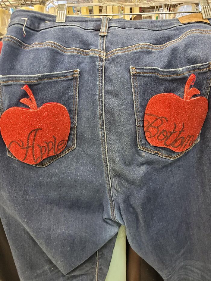 My Mom Found These ‘Apple Bottom’ Jeans At Goodwill. Stephanie Kitterman Waldhoff Mattoon , Il If You’re Interested