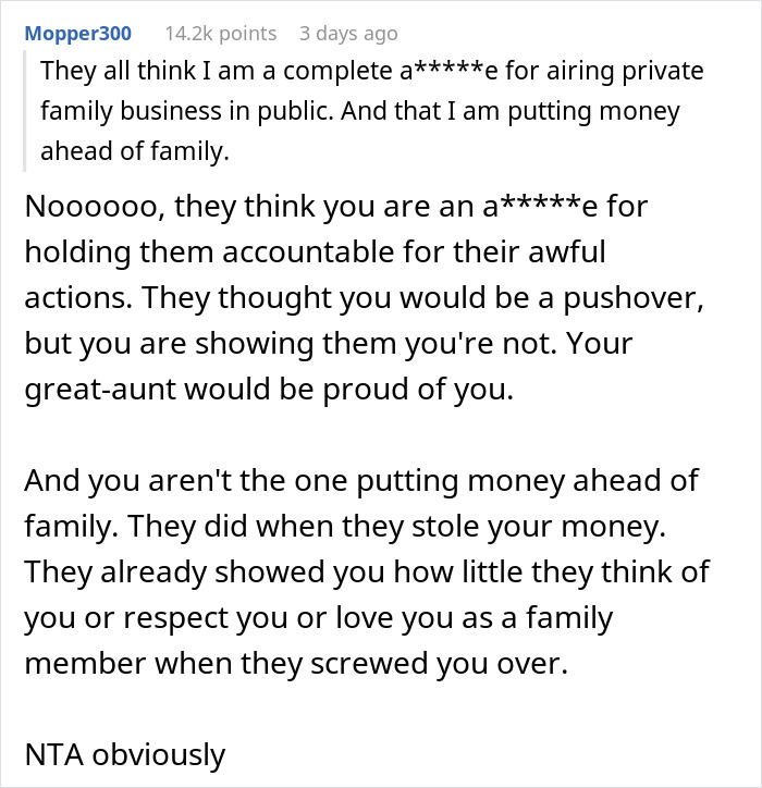 Family Are Furious With Daughter After She Sues Them For Stealing Her College Fund So Their Son Could Have A Grand Wedding Family Are Furious With Daughter After She Sues Them For Stealing Her College Fund So Their Son Could Have A Grand Wedding