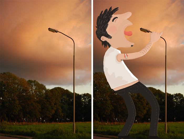 Creative Illustrator Sees Life In Everyday Street Objects