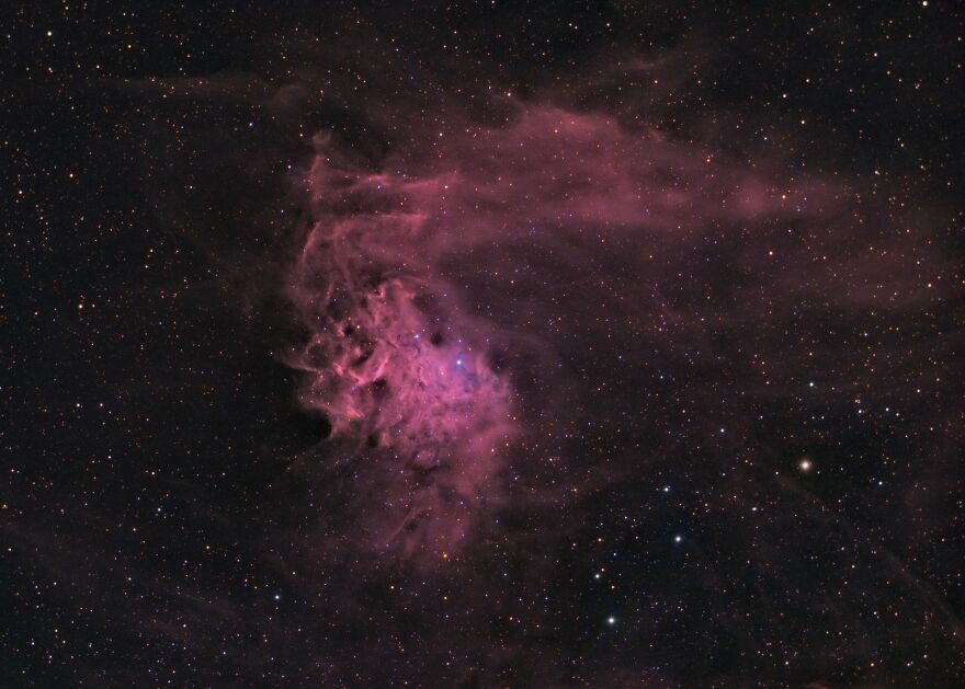 Ic405 - The Flaming Star Nebula