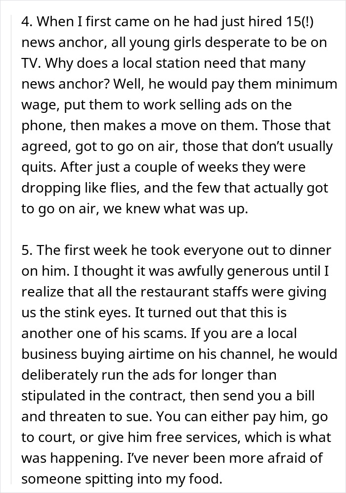 Cheapskate company owner wants to trick consultant into working for free, ending up paying double what he intended