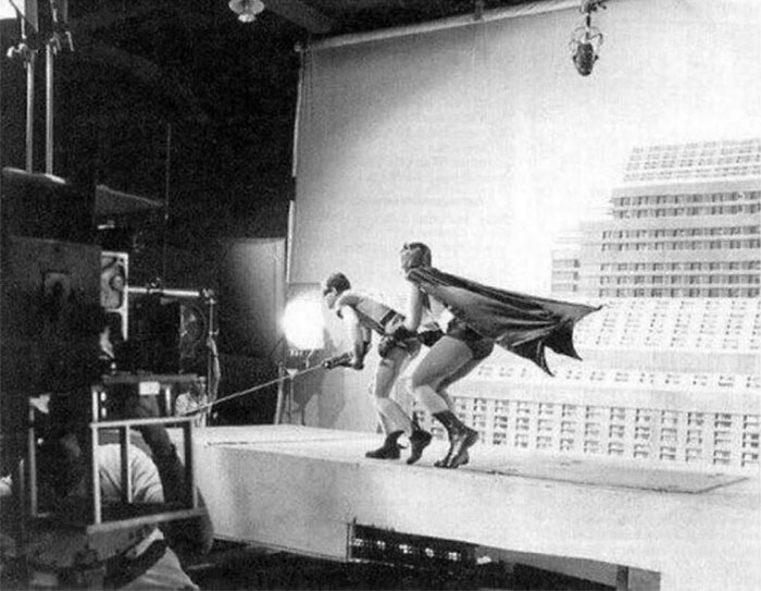 El rodaje de Batman en 1966