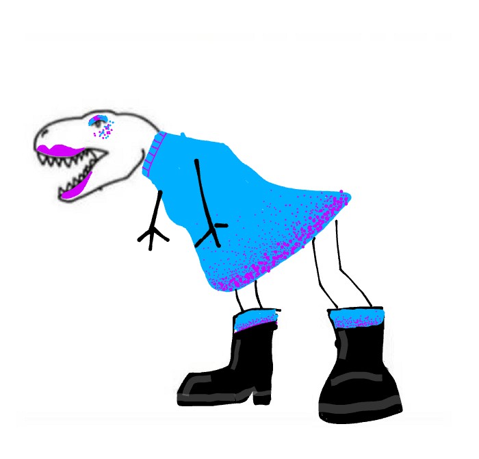 I Could Never Be As Fabulous As This Dino