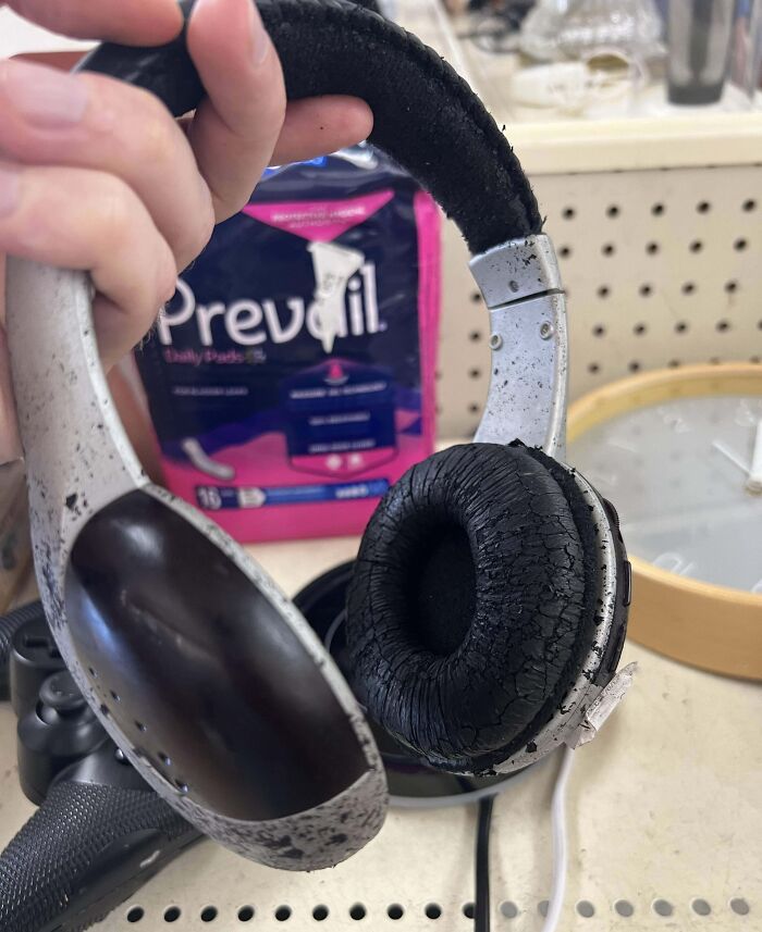 $15 For Diseased Headphones At Goodwill