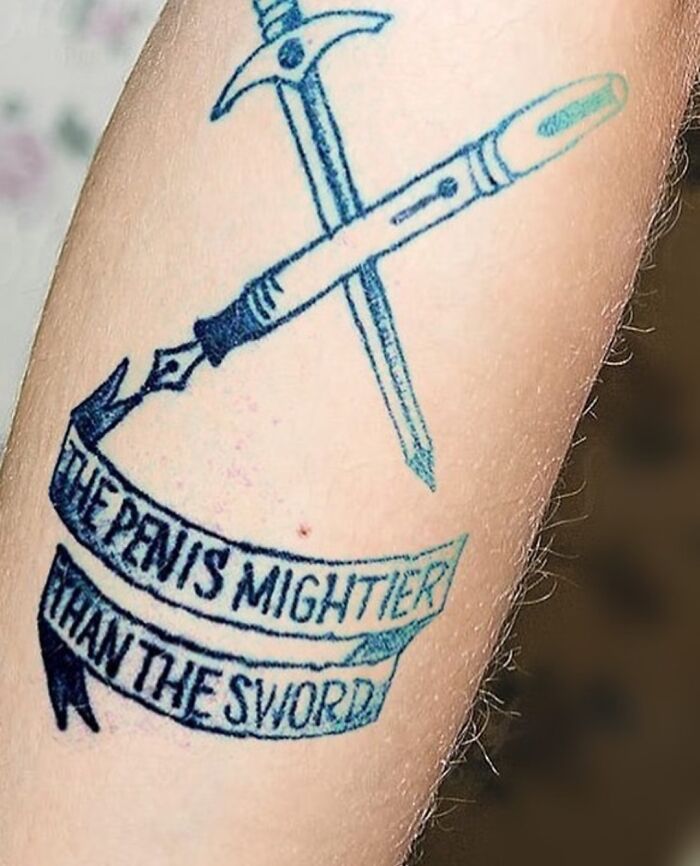 The Penis Mightier Than The Sword