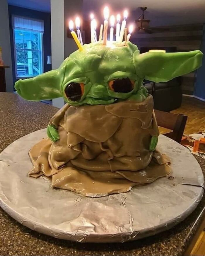 Pastel de Yoda
