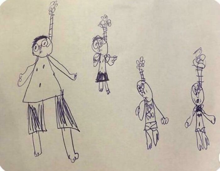 To Draw A Family A Snorkeling