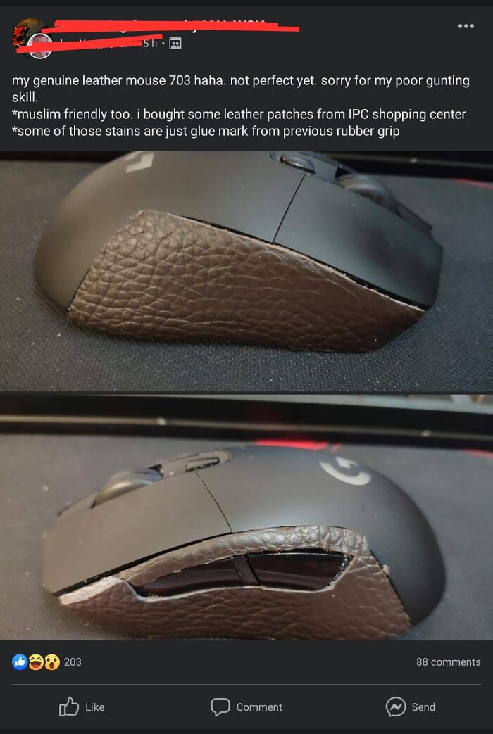 Leather Mouse