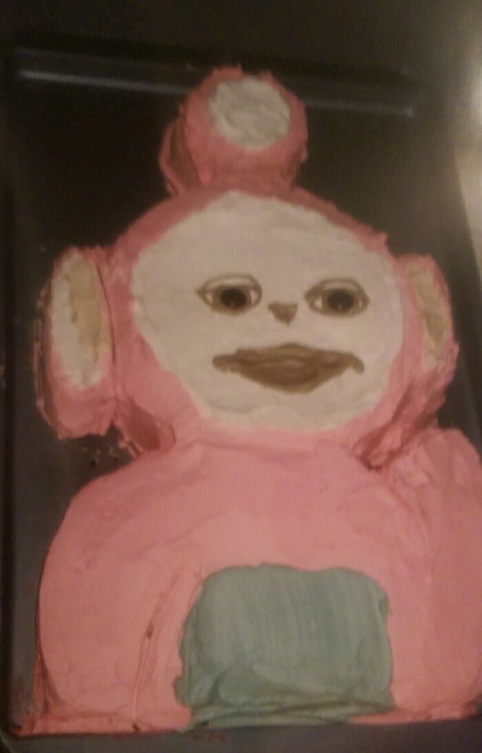 This Cake I Found In A Photo Album From My Third Birthday