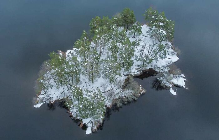 Small Island In Sweden Looks Like A Map Of Scandinavia