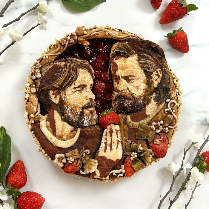 "I Was Never Afraid Before You Showed Up..." I Baked A "Last Of Us"-Themed Strawberry Pie For Valentine's Day