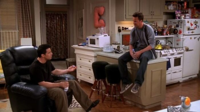 Chandler And Joey's Apartment In Friends