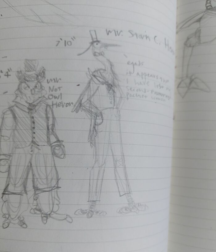 His Name Is Mr Stork Crane Heron. He's Gonna Be My Character In A Game Of Scum And Villainy (Scifi)