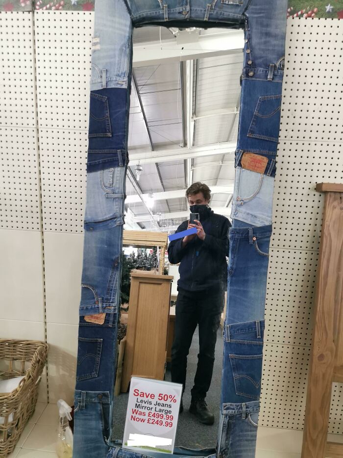 May I Present The Jeans Mirror, Or Jirror If You Will
