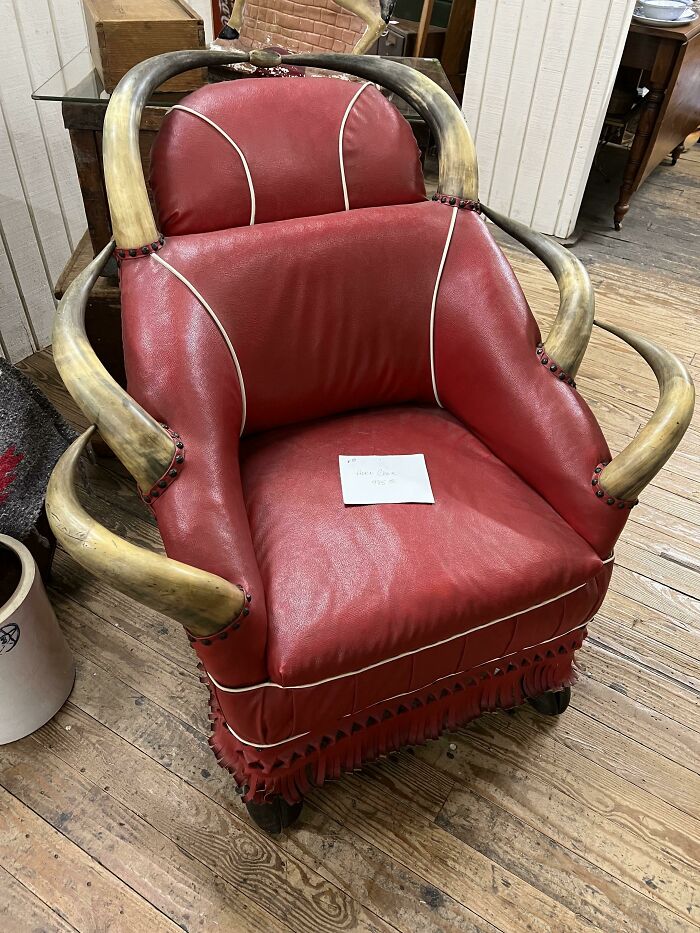 This Fugly Horny Chair For $985