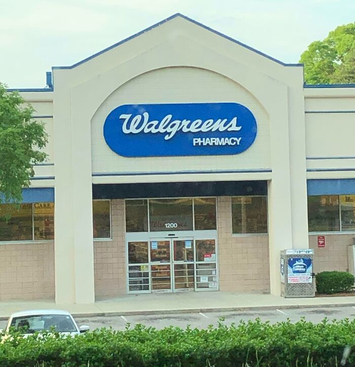 A Blue Walgreens