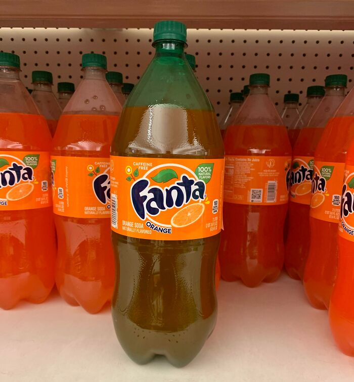 This Fanta Is In The Wrong-Colored Bottle