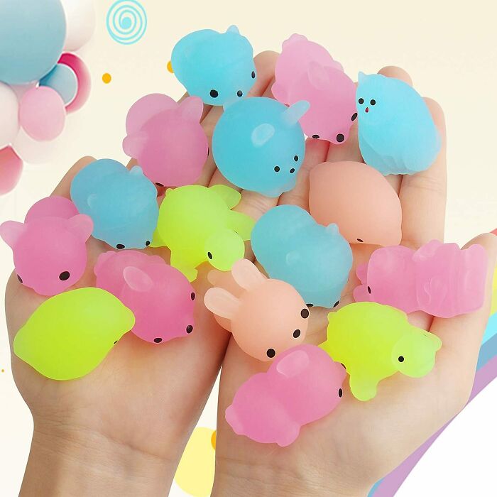 Mini Squishies Glow In The Dark Toys