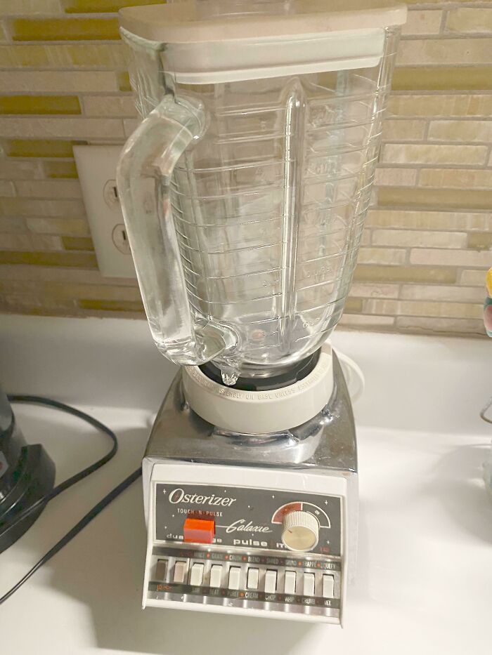 I Inherited This Blender From My Grandmother. I Have No Idea How Old It Is. Still Runs Like A Top Though