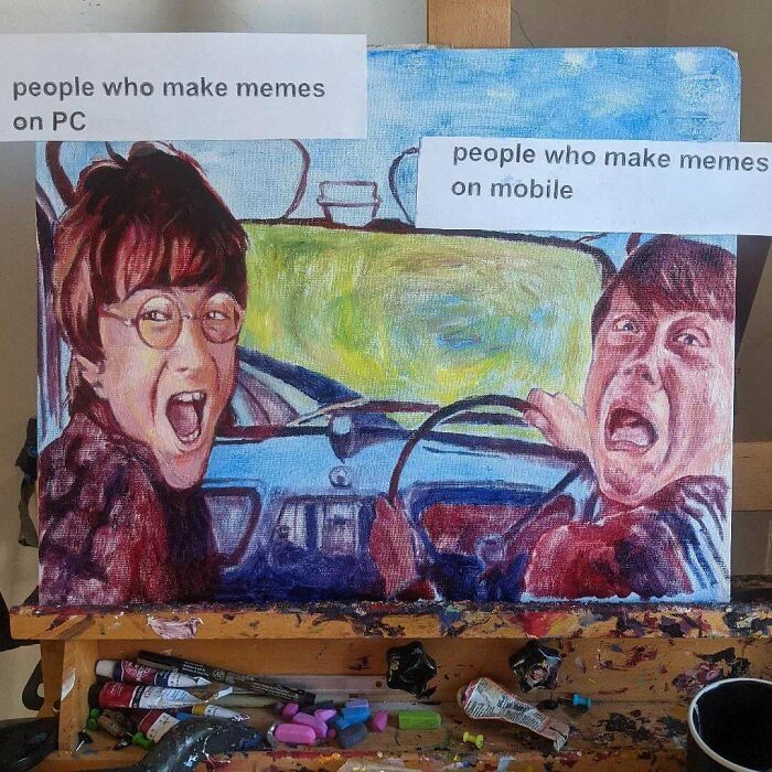 I Spent Way Too Much Time On These, Oil On Canvas