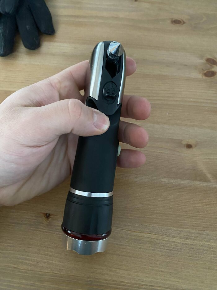 What Is This Pointy Thing On This Multi Tool Flash Light?