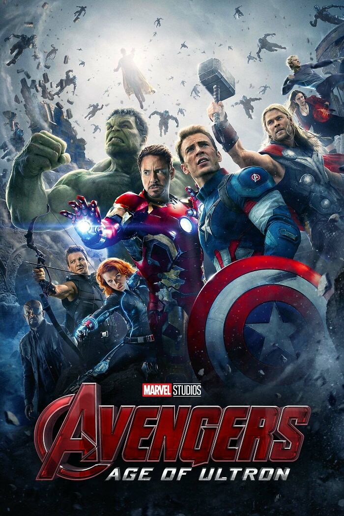 Movie poster for "Avengers: Age Of Ultron"