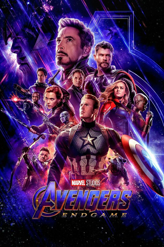 Movie poster for "Avengers: Endgame"