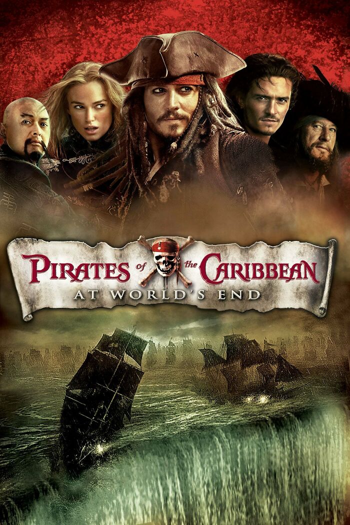 Movie poster for "Pirates Of The Caribbean: At World's End"