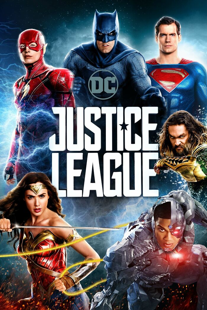 Movie poster for "Justice League"