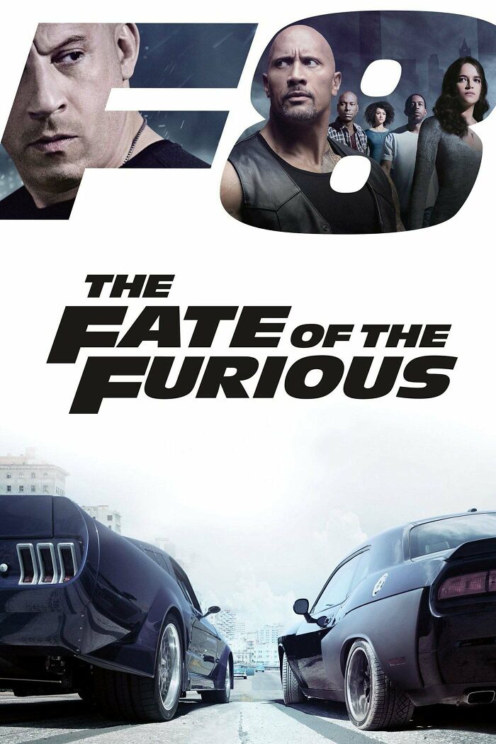 Movie poster for "The Fate Of The Furious"