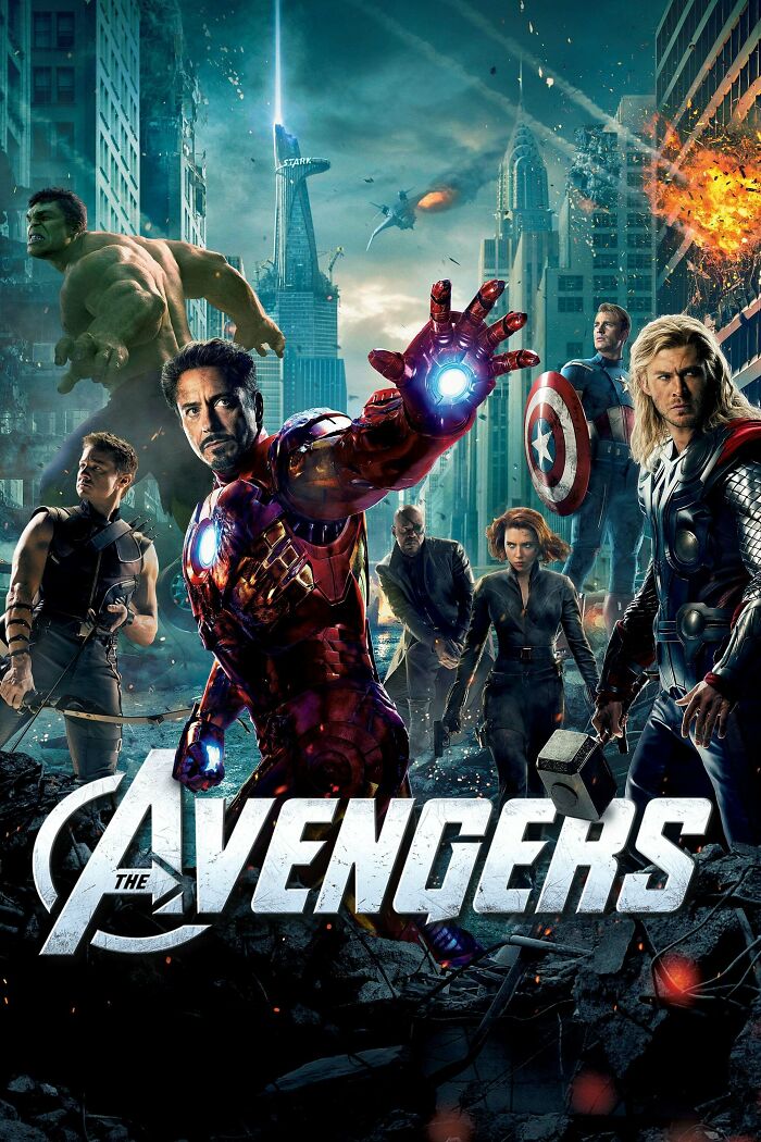 Movie poster for "The Avengers"