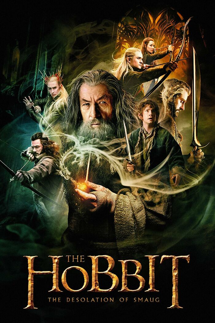 Movie poster for "The Hobbit: The Desolation Of Smaug"