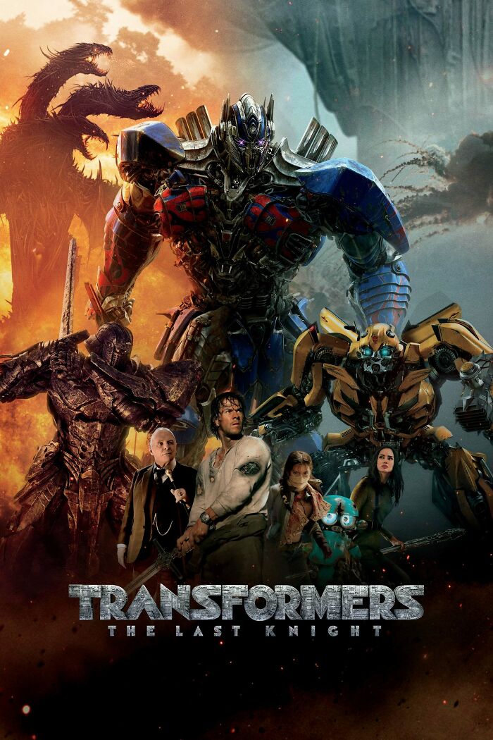 Movie poster for "Transformers: The Last Knight"