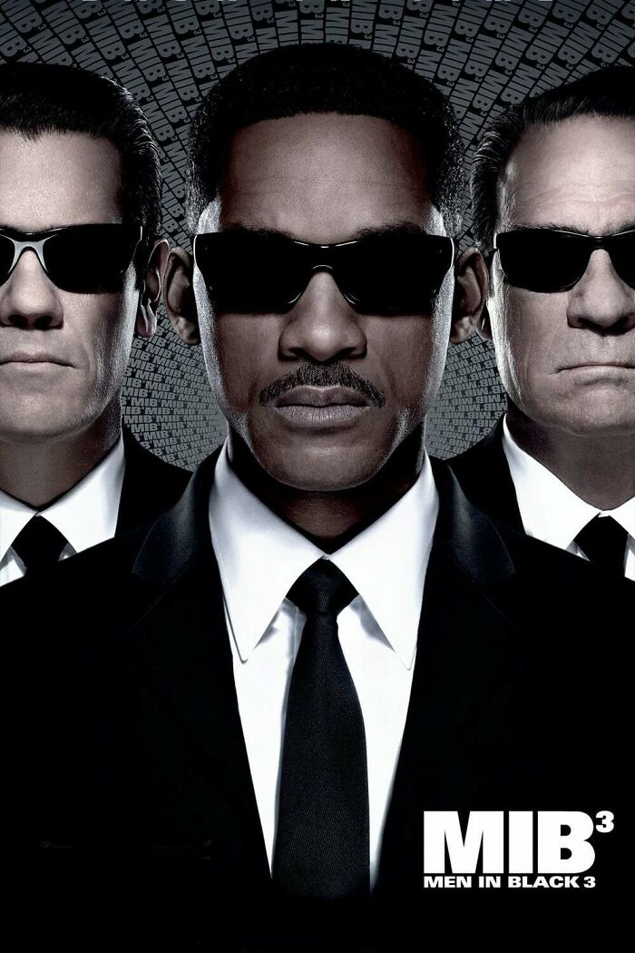 Movie poster for "Men In Black 3"