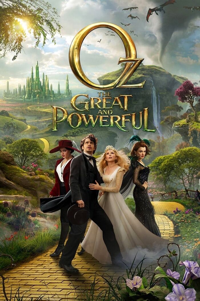 Movie poster for "Oz The Great And Powerful"