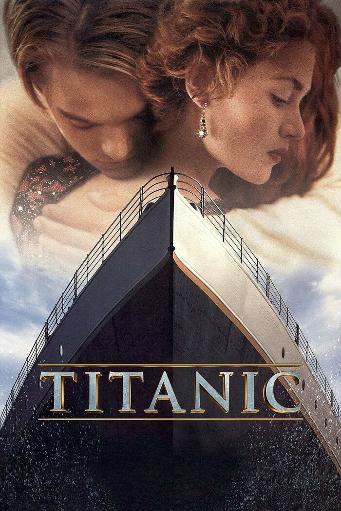 Movie poster for "Titanic"