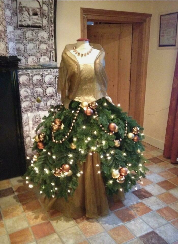 When You Want To Make A Grand Entrance At The Christmas Party