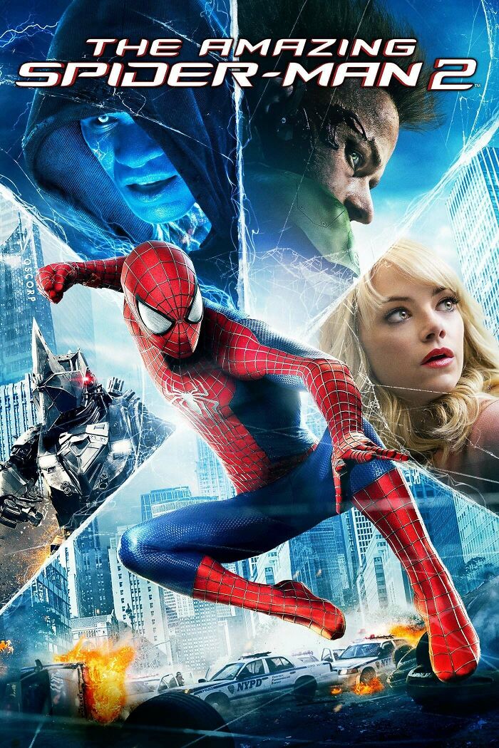 Movie poster for "The Amazing Spider-Man 2"
