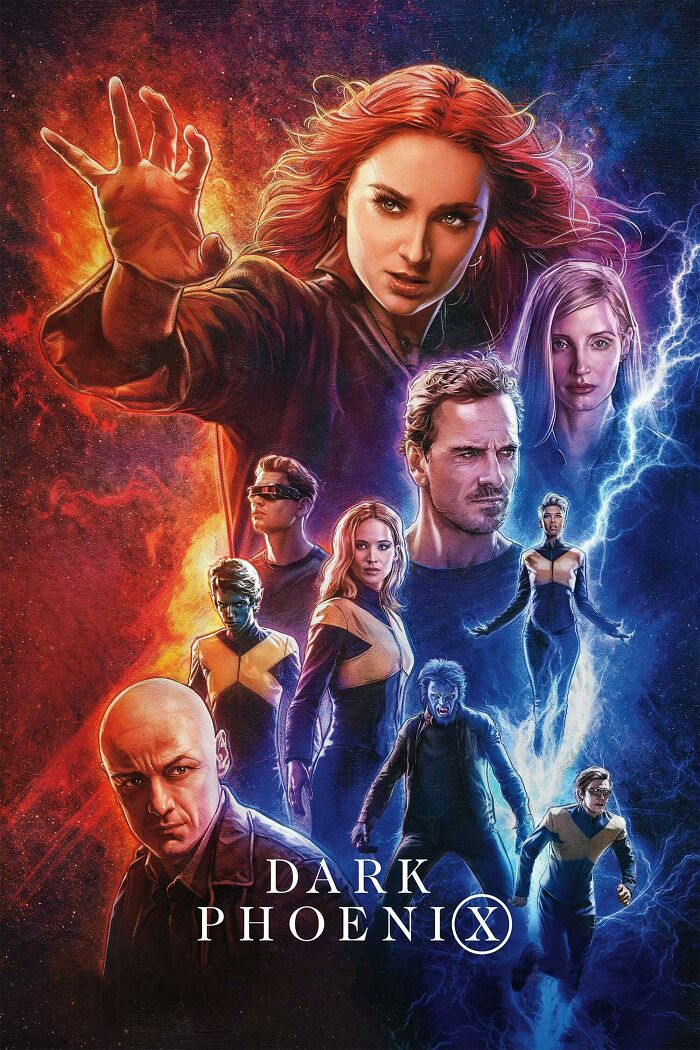 Movie poster for "Dark Phoenix"