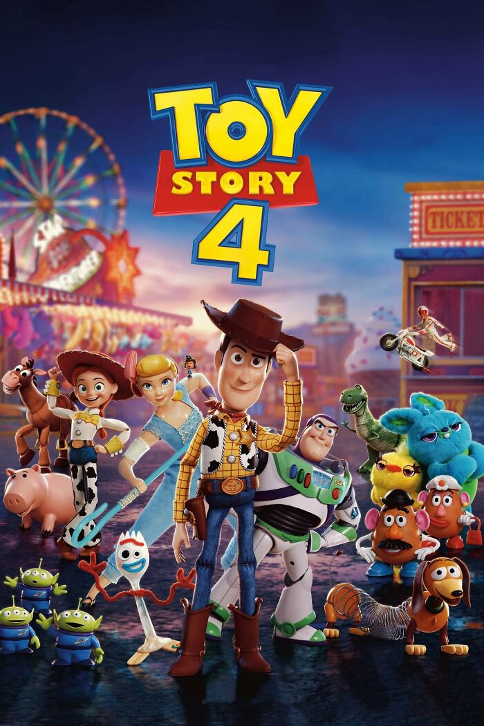 Movie poster for "Toy Story 4"