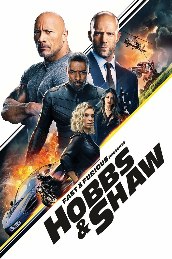 Movie poster for "Hobbs & Shaw"