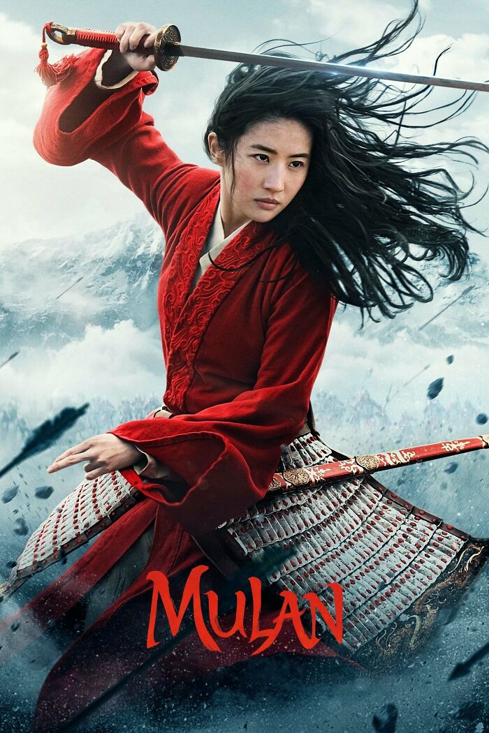 Movie poster for "Mulan"