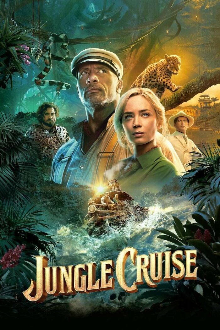 Movie poster for "Jungle Cruise"