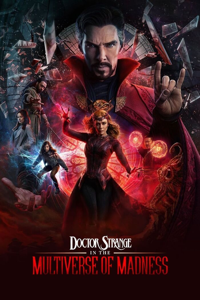 Movie poster for "Doctor Strange In The Multiverse Of Madness"