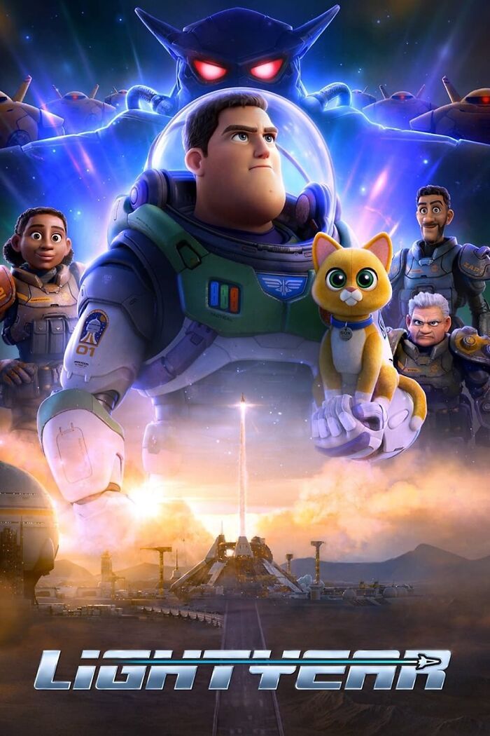 Movie poster for "Lightyear"