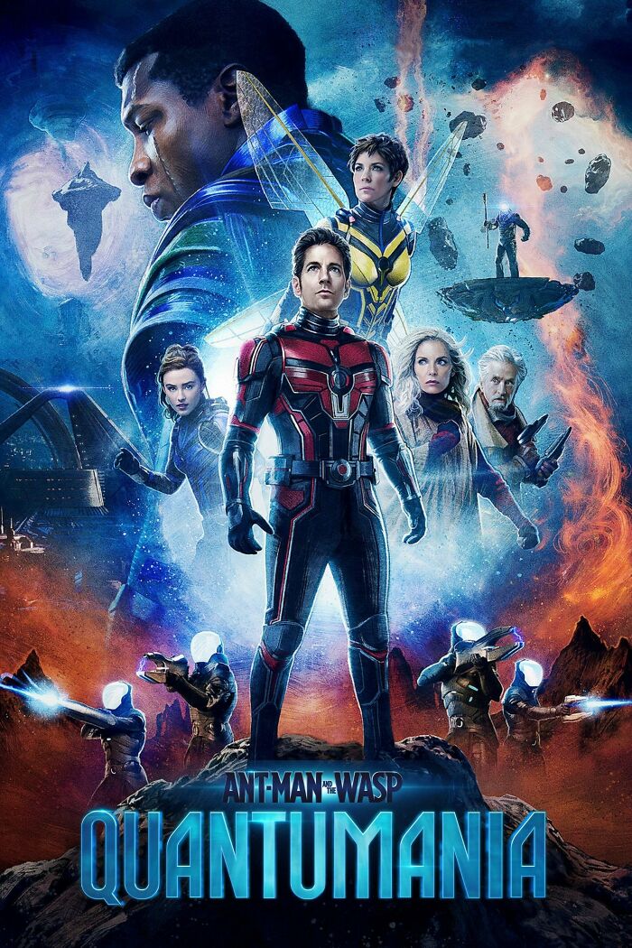 Movie poster for "Ant-Man And The Wasp: Quantumania"