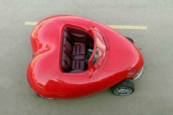 Heart-Shaped Car